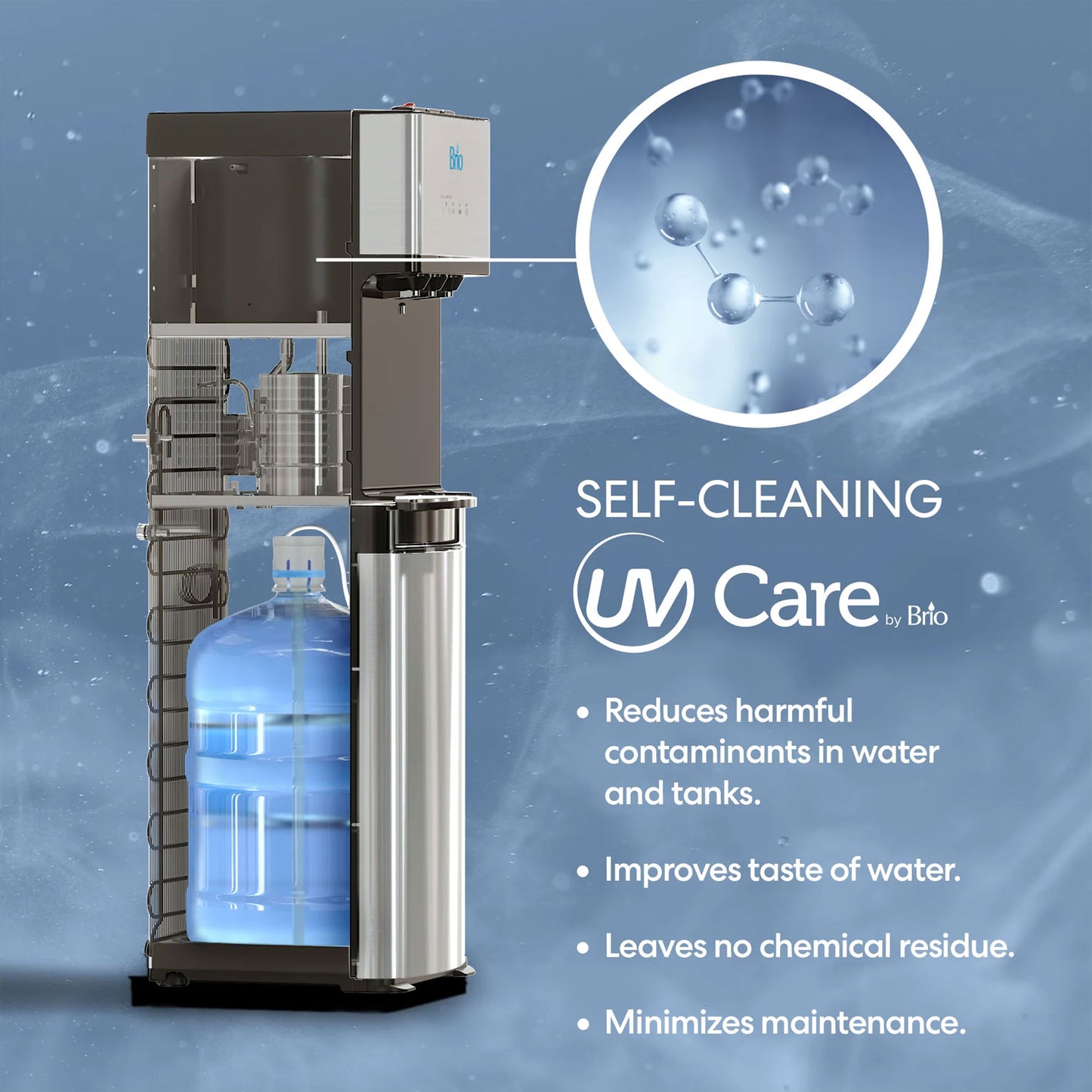 Brio Series 500 Self-Cleaning Bottom Load Water Dispenser