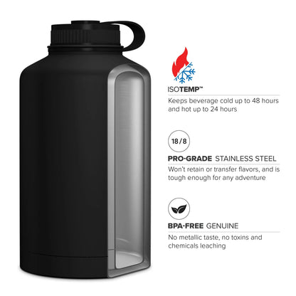 Geo 64oz Stainless Steel Water Bottle