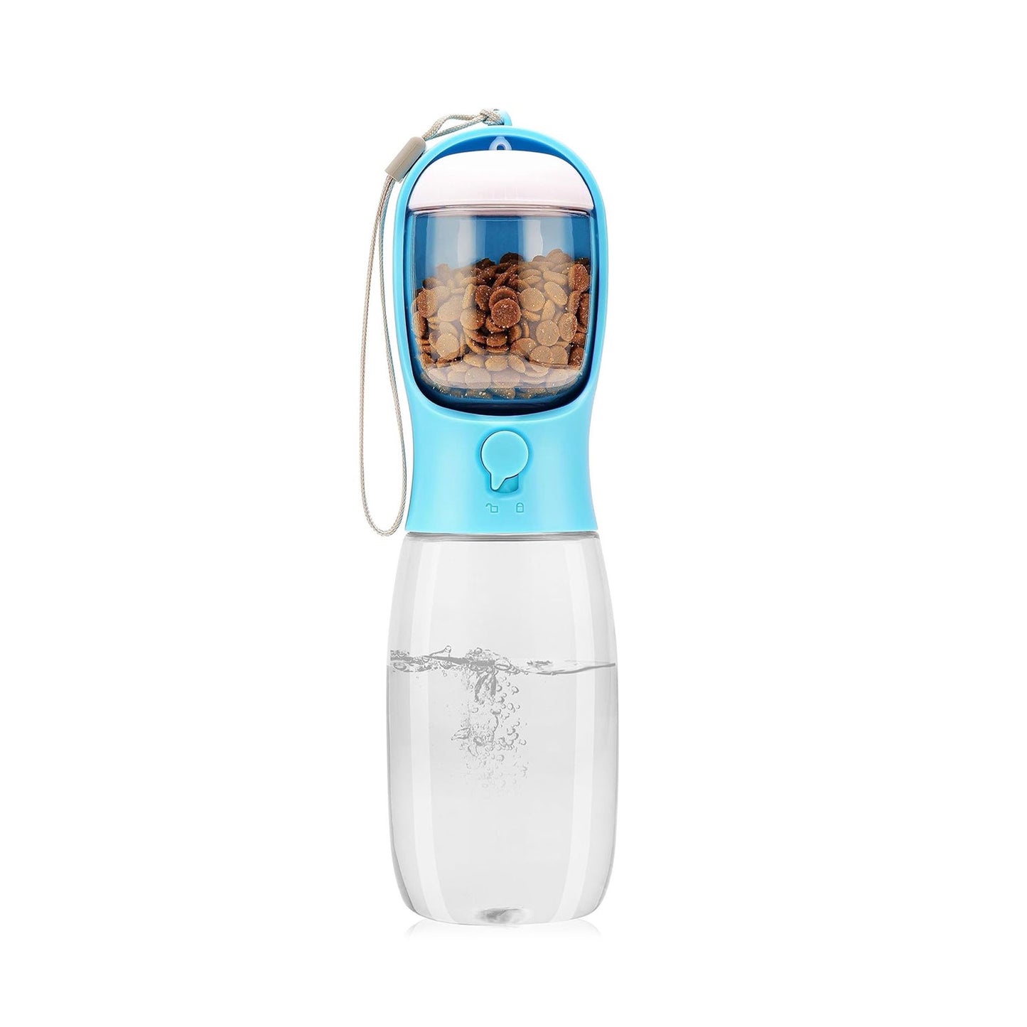 Dog Water Bottle + Food Container