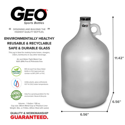 1 Gallon Glass Bottle