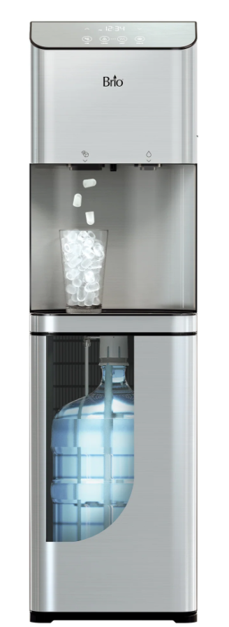 Brio Moderna Ice Dispenser & Bottom Load Water Cooler